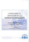 Publicación Licencia de Navegación